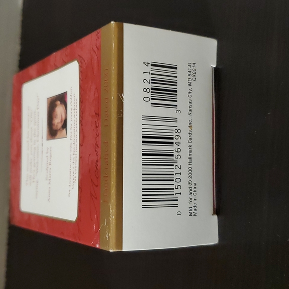 Vintage Hallmark Keepsake Ornament Feliz Navidad Maracas Ornament 2000 - Picture 3 of 6